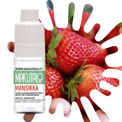 makutalo mansikka elintarvikearomi 10ml