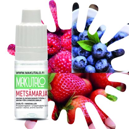 Mansikka, vadelma, mustikka sekoitus aromi 10ml