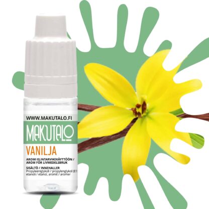Vanilja makutiiviste 10ml makutalo