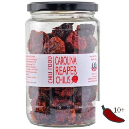 Kokonaiset kuivatut Carolina Reaper Chilit (40 g)