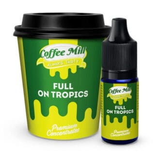 Coffee mill full on tropics